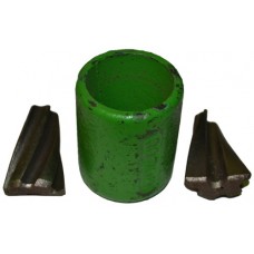 Logging Rope Ferrule 25mm Green