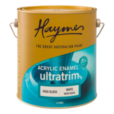 Haymes Ultratrim Gloss Acrylic White 10L